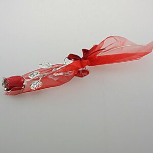 ROSA ROSSA IN SILVER PLATED