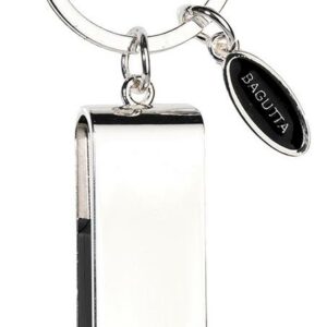 PORTACHIAVI CON CHIAVE USB 16Gb IN SILVER PLATED
