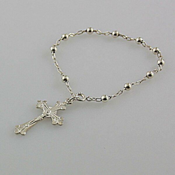 BRACCIALE ROSARIO IN ARGENTO 925°°°