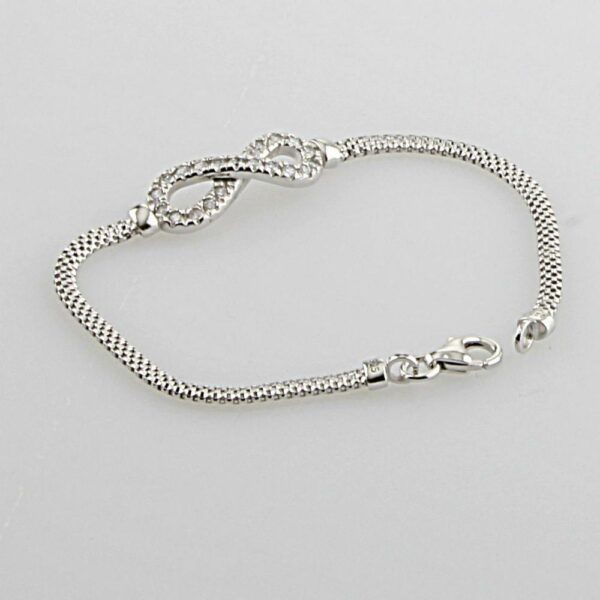 BRACCIALE INFINITO IN ARGENTO 925°°°
