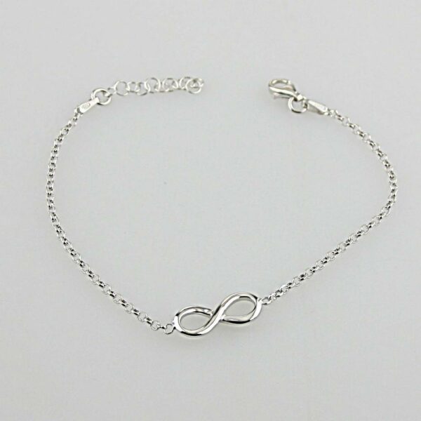 BRACCIALE INFINITO IN ARGENTO 925°°°