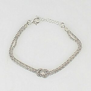 BRACCIALE NODO IN ARGENTO 925°°°