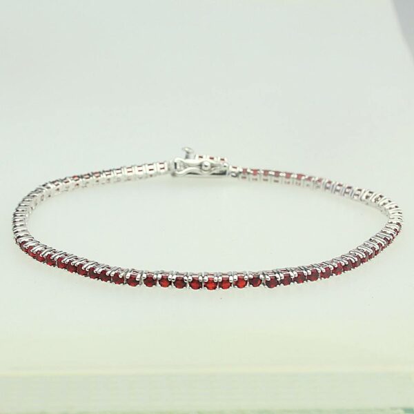 BRACCIALE TENNIS IN ARGENTO TITOLO 925/°°°
