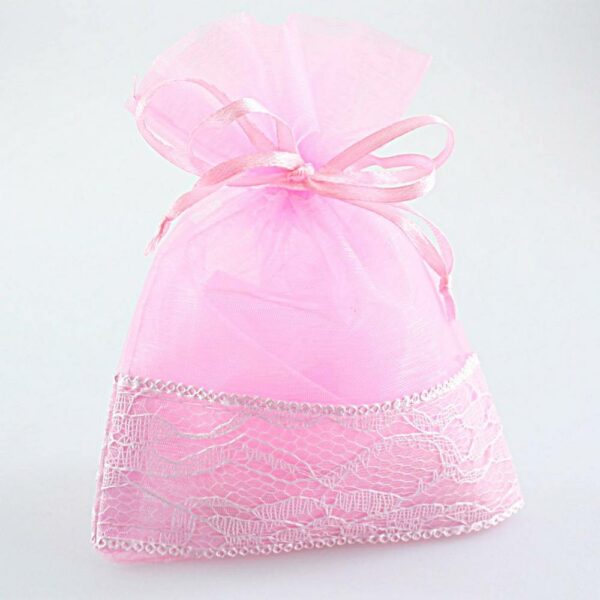 CONFEZIONE SACCHETTO ROSA