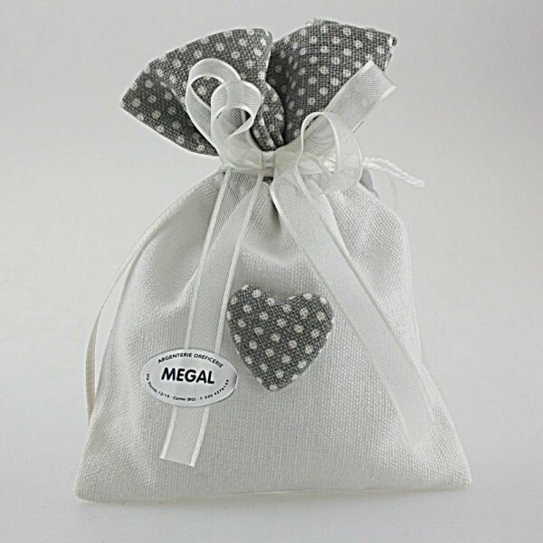CONFEZIONE SACCHETTO GRIGIO