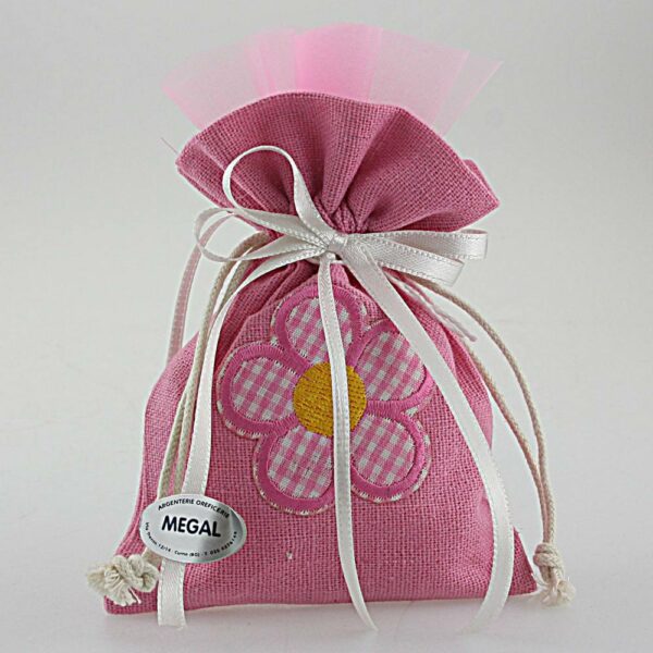 CONFEZIONE SACCHETTO ROSA