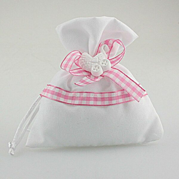CONFEZIONE SACCHETTO ROSA