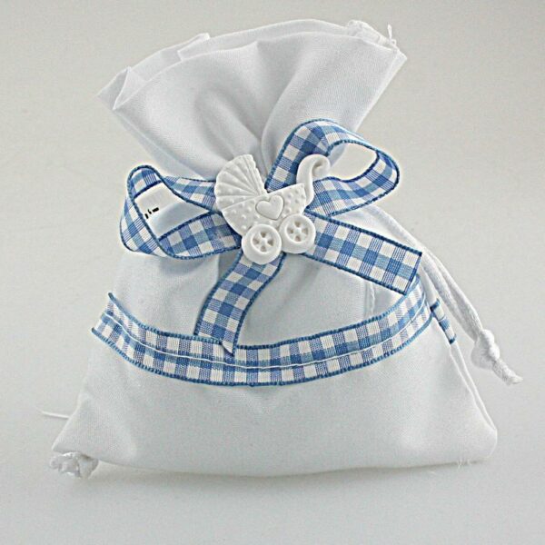 CONFEZIONE SACCHETTO CELESTE
