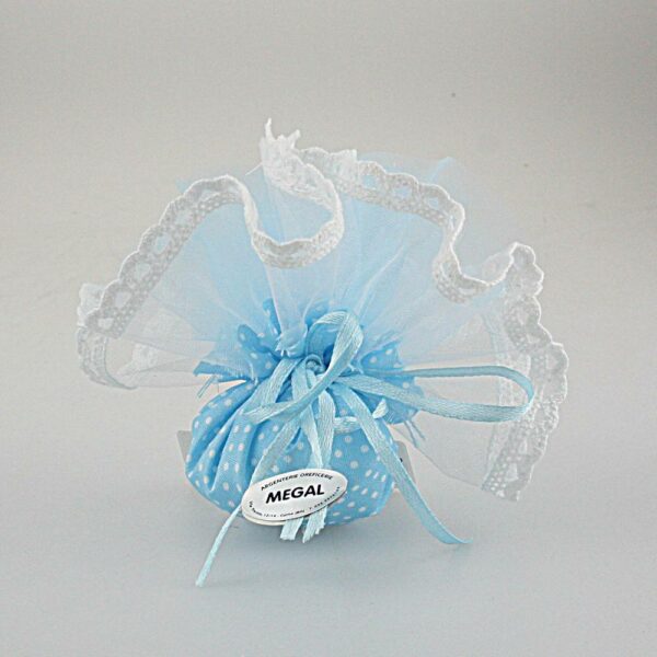 CONFEZIONE SACCHETTO CELESTE