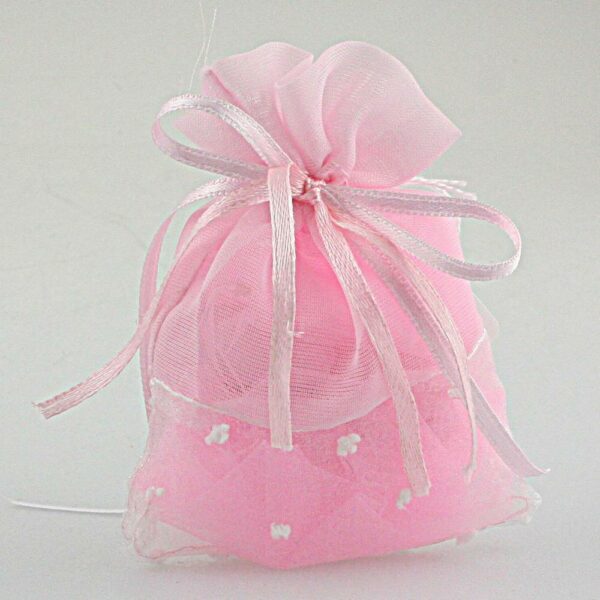 CONFEZIONE SACCHETTO ROSA