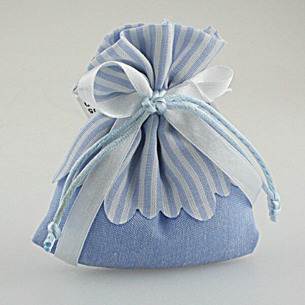 CONFEZIONE SACCHETTO CELESTE