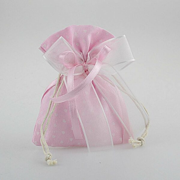 CONFEZIONE SACCHETTO ROSA