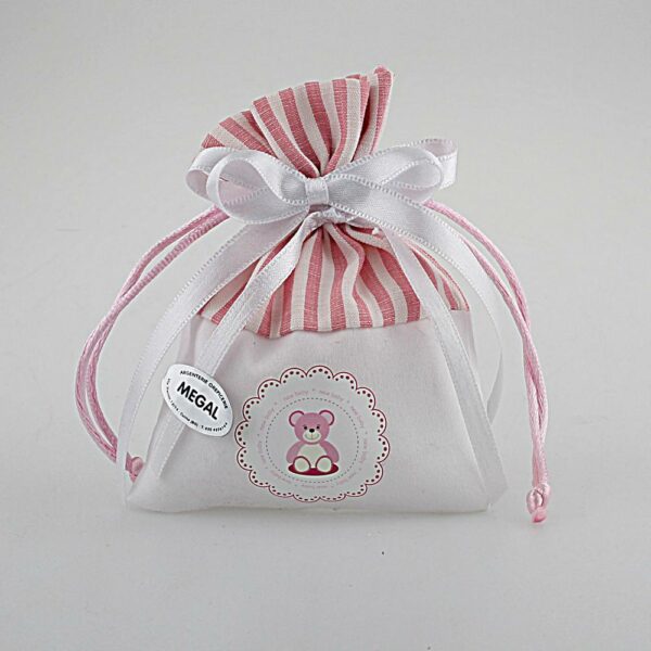 CONFEZIONE SACCHETTO ROSA