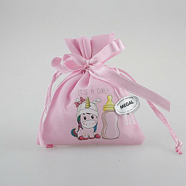CONFEZIONE SACCHETTO ROSA