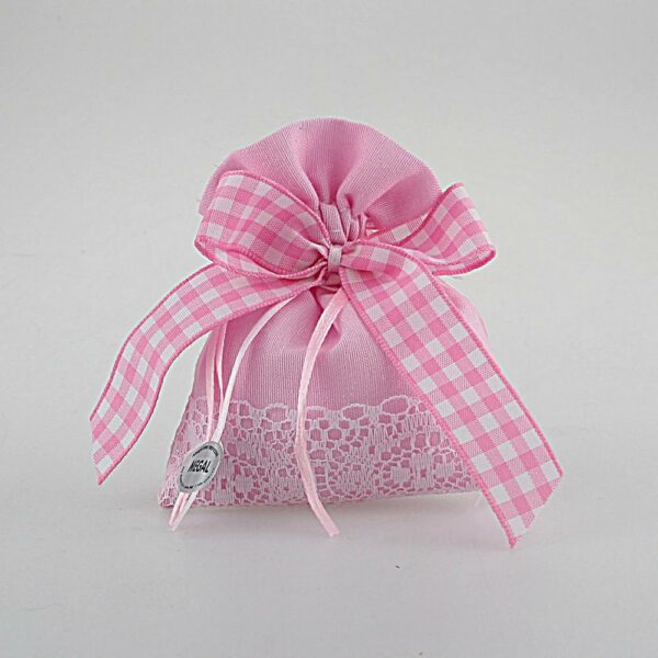 CONFEZIONE SACCHETTO ROSA