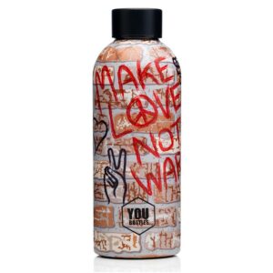 BOTTIGLIA TERMICA NOT WAR da 500 ml