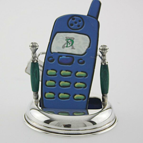 PORTA CELLULARE IN ARGENTO 800/925°°°