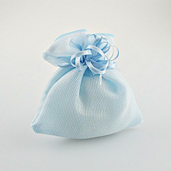 CONFEZIONE SACCHETTO CELESTE
