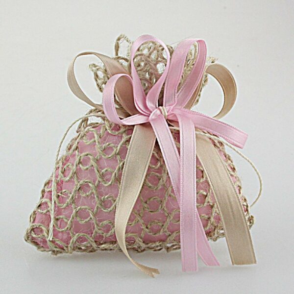 CONFEZIONE SACCHETTO ROSA