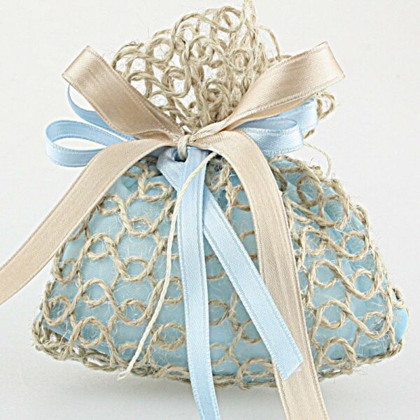 CONFEZIONE SACCHETTO CELESTE