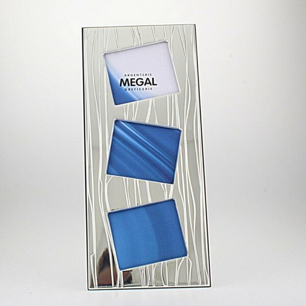 CORNICE TRIPLA IN ARGENTO 800/925°°°