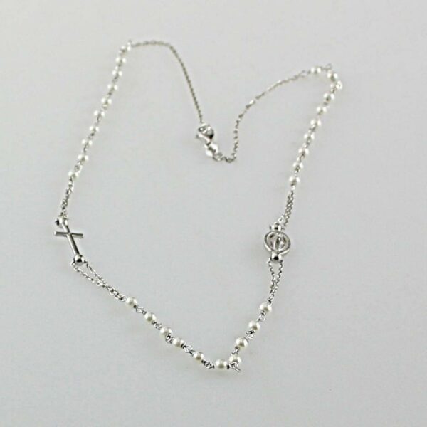 COLLANA IN ARGENTO 925°°° "ROSARIO"
