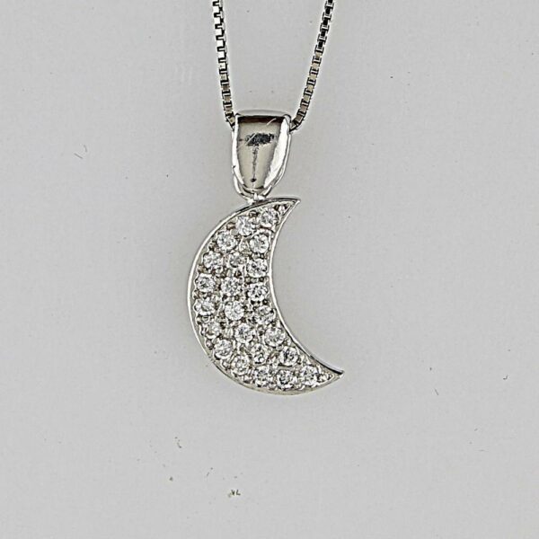 COLLANA LUNA IN ARGENTO 925°°°