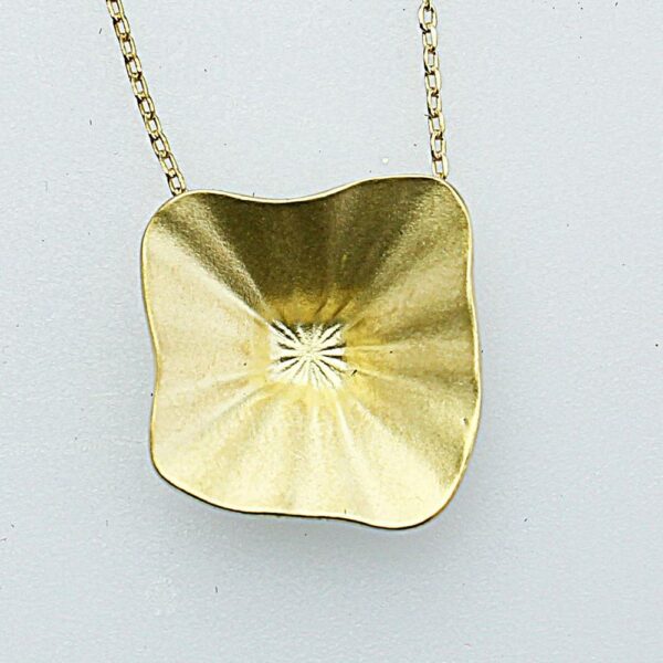 COLLANA IN ARGENTO DORATO 925°°°