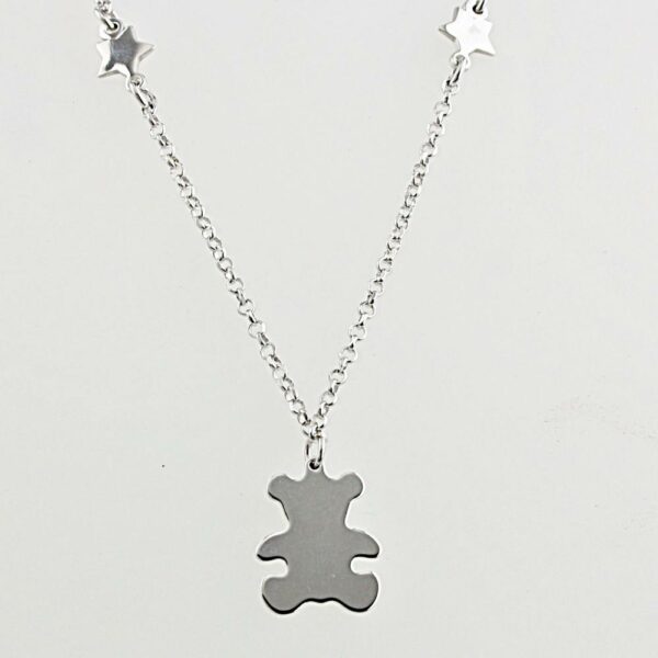 COLLANA ORSO IN ARGENTO 925°°°