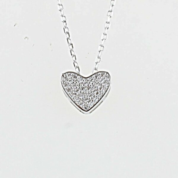 COLLANA IN ARGENTO 925°°° CUORE