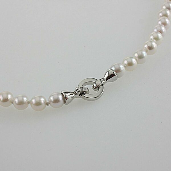 COLLANA IN ORO E PERLE JAPAN