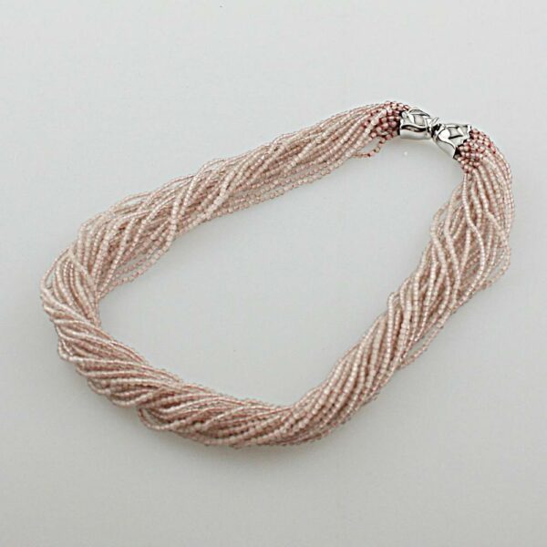 COLLANA QUARZO ROSA