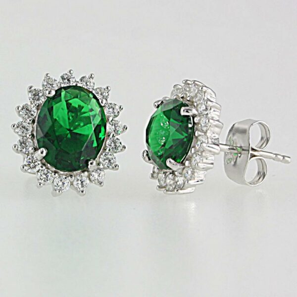ORECCHINI IN ARGENTO 925°°° CON ZIRCONI
