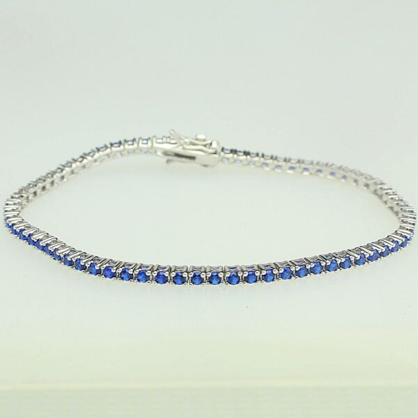 BRACCIALE TENNIS IN ARGENTO TITOLO 925/°°°