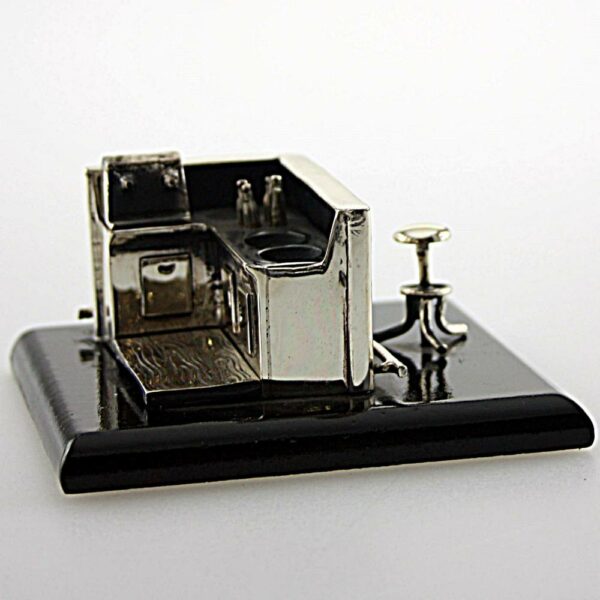 SCULTURA BARISTA IN ARGENTO 800/925°°°