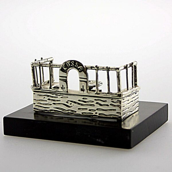 SCULTURA CASSIERE IN ARGENTO 800/925°°°