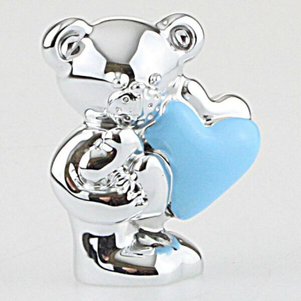 ORSO AZZURRO ARGENTATO