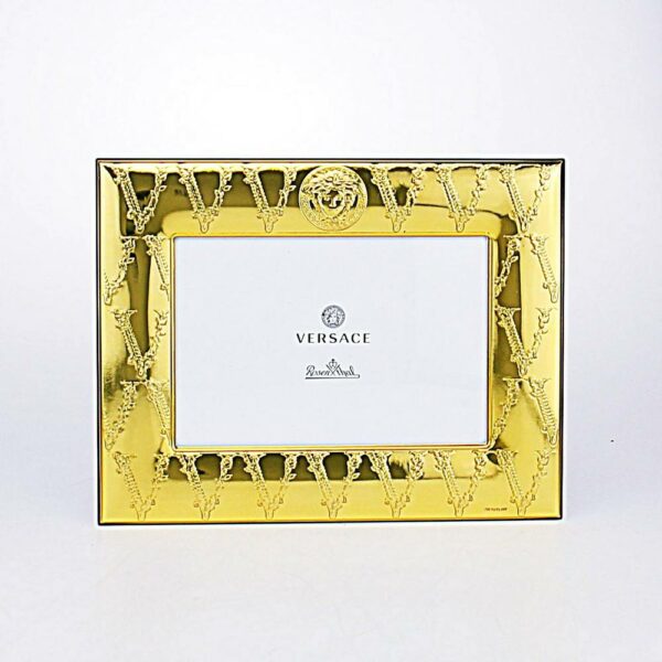 CORNICE IN ARGENTO BILAMINATO "VERSACE"