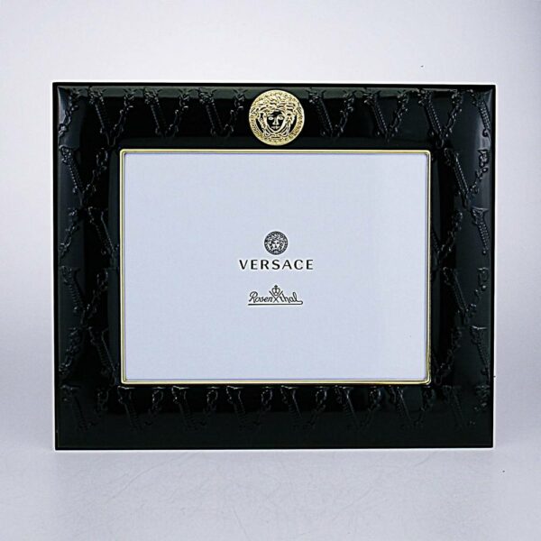 CORNICE IN ARGENTO BILAMINATO "VERSACE"