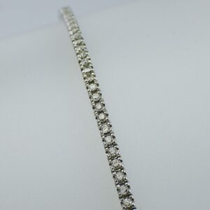 BRACCIALE TENNIS IN ORO CON DIAMANTI