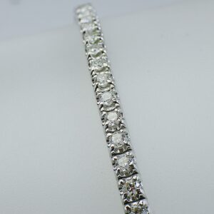BRACCIALE TENNIS IN ORO CON DIAMANTI