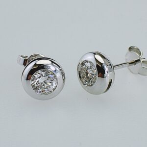 ORECCHINI PUNTO LUCE IN ORO E DIAMANTI
