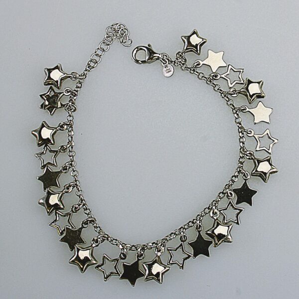 BRACCIALE STELLE IN ARGENTO TITOLO 925°°°