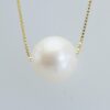 COLLANA IN ORO CON PERLA - immagine 2