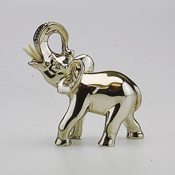 ELEFANTE ARGENTATO Cm 9,5x9