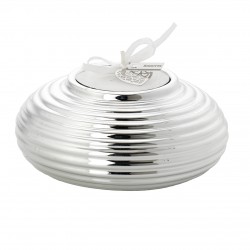 PORTACANDELA TEALIGHT ARGENTATO Diam. Cm 10 - Ordine minimo 10 pz