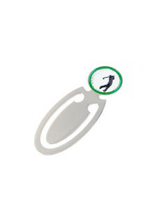 SCRIVANIA ARGENTATA SEGNALIBRO GOLF
