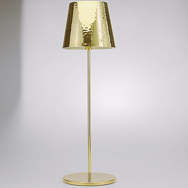LAMPADA IN METALLO DORATO CM 35