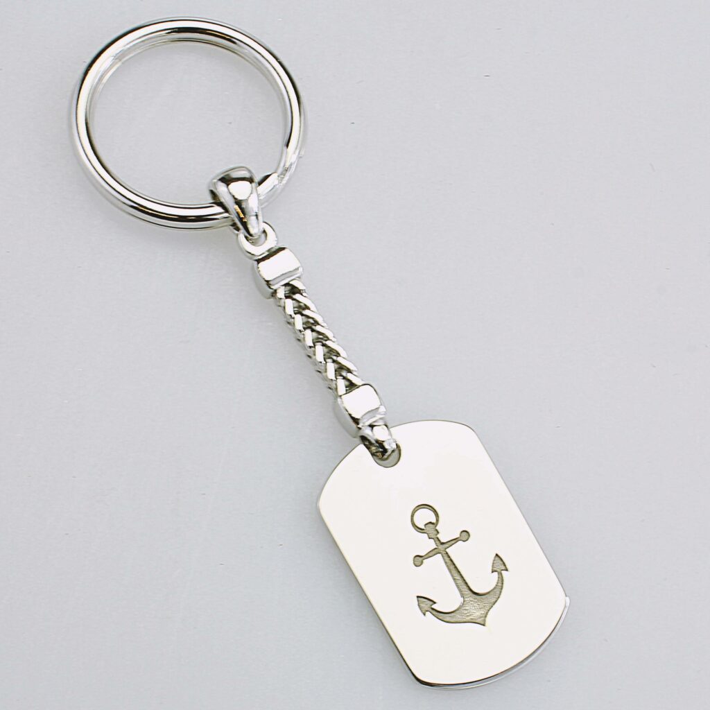 Portachiavi Zancan In Argento Con Ancora - Foto 8