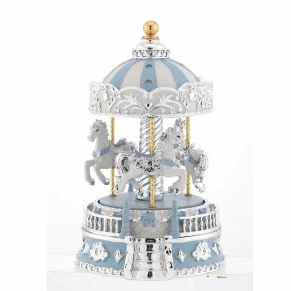CARILLON ARGENTATO GIOSTRA CAVALLI